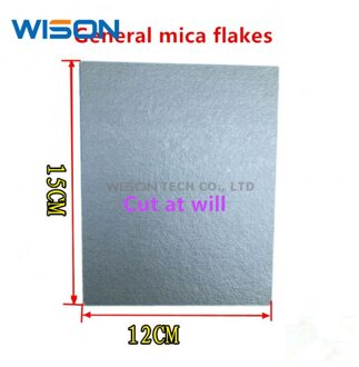 5Pcs Magnetron Mica Sheet Hittebestendig Specificatie 12X15CM Kan Worden Gesneden Op Zal, Dikte 0.4Mm