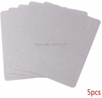 5Pcs Mica Plaat Lakens Magnetron Vervangen Deel 120X150Mm Universele Voor Midea Rental &