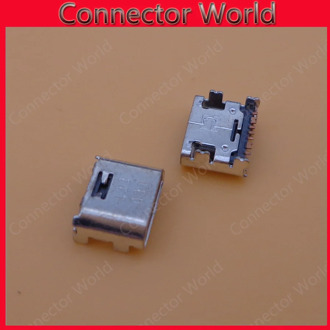 5pcs micro mini 5-pin usb For Samsung Galaxy Tab E SM-T560 Charging Port Socket Jack Connector 5 pin replacement repair parts