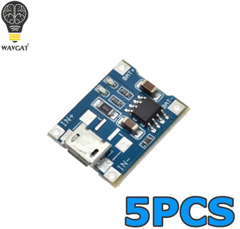 5PCS Micro USB TP4056 1A dedicated lithium battery charging pad charging module lithium battery charger module 1A Charging Board
