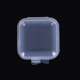 5Pcs Mini Clear Plastic Monster Fles Gezichtscrème Container Oor Plug Kleine Doos