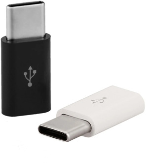 5PCS Mobile Phone Adapter Micro USB To USB C Adapter Microusb Connector for Adapter USB Type C (Not suit all phone)