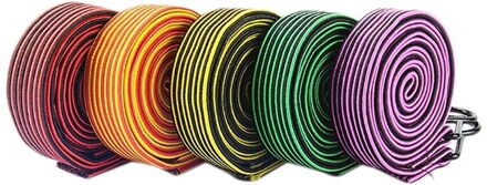 5Pcs Motorfiets Kofferbak Vastgebonden Touw Fiets Express Pull Touw Elastische Band Gebonden Touw Bagage Verpakt Riem In Binding