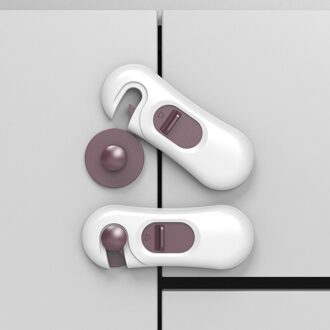 5Pcs Multi-Gebruik Baby Ladeblokkering Plastic Kind Security Voor Kabinet Koelkast Raam Closet Bescherm Peuter Veiligheid Protector 04