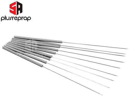 5PCS Nozzle Cleaning Needle Special Drill Cleaner Stainless Steel For MK8 V6 nozzle Through Holes 0.2-1.0mm 3D printer parts