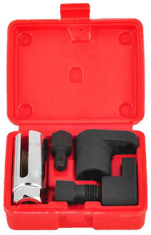 5pcs Oxygen Sensor Socket Wrench Thread Chaser Tool Kit Fit for All Auto O2 Socket Removal Installation Install Offset Vacuum