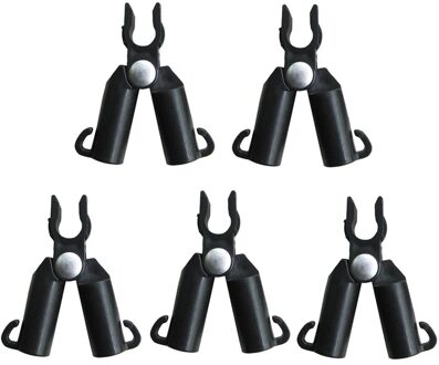 5Pcs Plant Ondersteuning Luifel Pijler Accessoires Een Clip Snel Tuin Suppor Ondersteuning Plant Voor Tuin En Groente patch 11mm