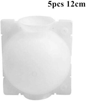 5Pcs Plant Wroeten Bal Enten Wroeten Groeiende Doos Fokken Case Voor Tuin Plant Hoge Druk Voortplanting Doos Boompje gereedschap 5stk wit 12 cm