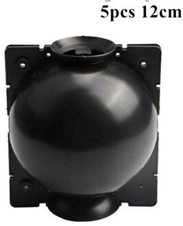 5Pcs Plant Wroeten Bal Enten Wroeten Groeiende Doos Fokken Case Voor Tuin Plant Hoge Druk Voortplanting Doos Boompje gereedschap 5stk zwart 12 cm