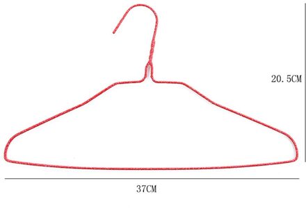 5Pcs Plastic Rvs Babykleertjes Hangers Volwassen Pak Shirt Broek Haak Non Slip Outdoor Droogrek Opslag Organiseren