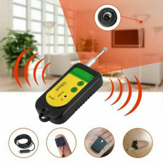 5PCS Portable Signal Bug Detector Smallest Size Wireless RF Signal Camera GSM Bug Detector 100~2400Mhz Tracer Detector