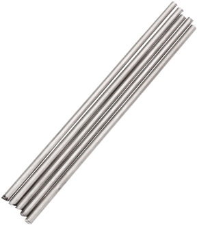 5pcs Ronde Titanium Ti Bar Grade 5 GR5 Metalen Staaf Diameter 4mm Lengte 250mm Voor Productie Gas turbine Componenten