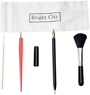 5Pcs Schilderij Tekening Scratch Set Met Stok Schraper Pen Borstel Voor Scratch Schets Papers Boards Gereedschap Diy