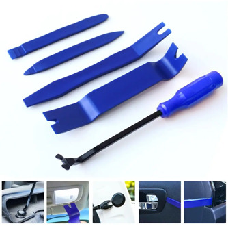 5pcs/set Car Dashboard Disassembly Tools DVD Stereo Refit Kits Interior Trim Panel Dashboard Installation Removal Repair Tools
