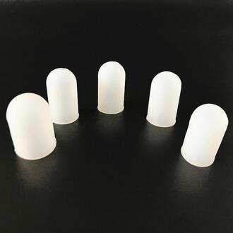 5Pcs Set Siliconen Vinger Beschermer Vinger Caps Mouw Cover Anti-Cut Hittebestendige Vinger Mouwen Grote Koken Keuken gereedschap