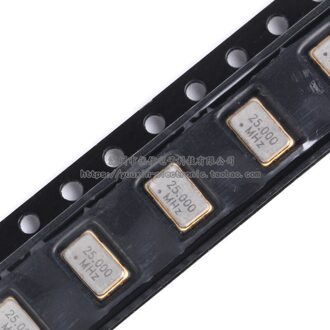 5Pcs Smd Actief Kristal 5032 25.000Mhz 20PPM 3.3V 5.0*3.2Mm 4-Pin Resonator