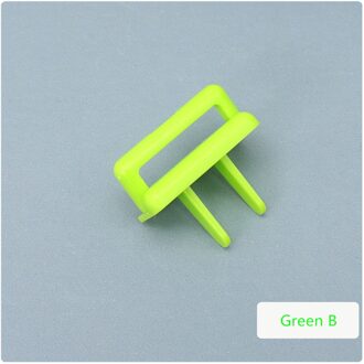 5Pcs Stopcontact Stopcontact Baby Veiligheid Guard Bescherming Anti Elektrische Shock Stekkers Protector Cover Safe Lock groen B