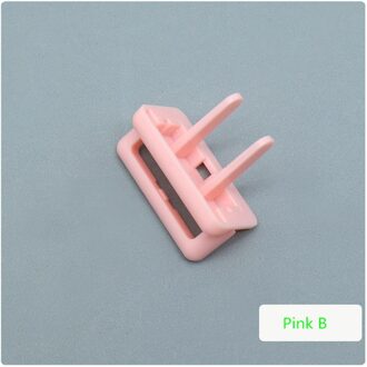 5Pcs Stopcontact Stopcontact Baby Veiligheid Guard Bescherming Anti Elektrische Shock Stekkers Protector Cover Safe Lock roze B