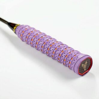 5Pcs Tennisracket Grip Tape Ademende Zweet Absorberende Anti-Slip Overgrip Droog Gevoel Wrap Tape Voor Badminton Golf vis Racket paars