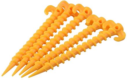 5Pcs Tent Nagels Outdoor Camping Trip Tent Peg Grond Nagels Schroef Nail Stakes Pinnen Plastic Zand Pinnen Reis Strand tent Stakes Pinnen