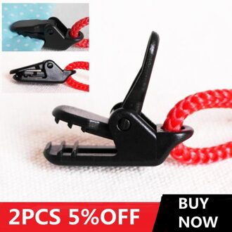 5Pcs Tent Pull Punt Clip Haak Outdoor Camping Tent Alligator Clip Pull Punt Haak Gesp Winddicht Touw Klem Tent accessoires