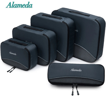 5Pcs Travel Packing Cubes Home Clothes Storage Pouch Bag Organizer Set for Suitcase and Luggage Packing Cube Bags Accessories