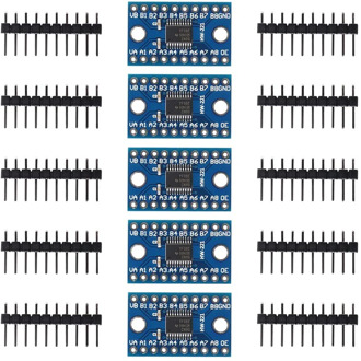 5pcs TXS0108E 8 Channel Logic Level Converter Bi-Directional High Speed Full Duplex Shifter 3.3V 5V for Arduino Raspberry Pi