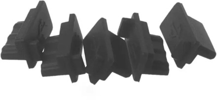 5PCS USB Dust Plug Charger Port Cover Cap Female Jack Interface Universal Silicone Dustproof Protector Tablet PC Notebook Laptop