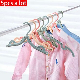 5Pcs/Vanzlife Raden Opvouwbare Reizen Hanger Magische Anti-Slip Draagbare Outdoor Reizen Essentiële Kleerhangers