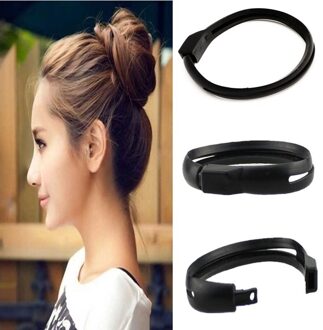 5Pcs Vrouwen Franse Styling Haar Diy Tool Donut Bun Clip Twist Maker Houder Haar Sticks