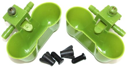 5pcs water cup kip fontein vogel gevogelte watering apparatuur waterers voor kippen fokken kwartel drinker drinken kom