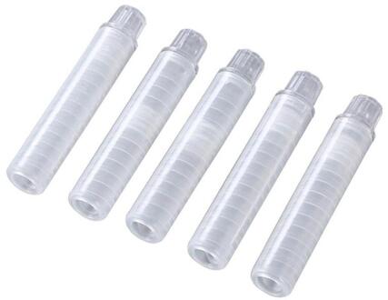 5Pcs Water-Oplosbare Krijt Keeper Houder Stofvrij Pen Krijt Sticker Schoolbord Schoolbord Clip Krijt Houder Op Voor teache F3S1 5stk