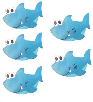 5Pcs Waterdicht Antislip Bad Stickers Voor Badkamer Mat Douche Vloer 01