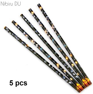 5Pcs Wax Pen Puntjes Potlood Strass Picker Gereedschap Crayon Picking Up Pen Manicure Nail Art Puntjes Tool Willekeurige Kleur