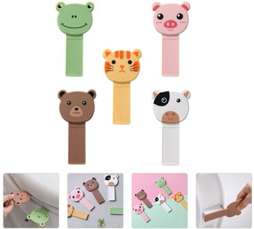 5Pcs Wc Cover Lifters Gebundeld Toiletbril Ring Lifters Voor Thuis