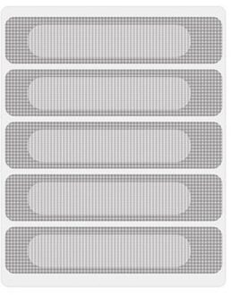 5Pcs Window Patch Lijm Reparatie Tape Screening Reparatie Sticker Anti-Insect Fly Bug Deur Hor Netto reparatie Tape 10stk