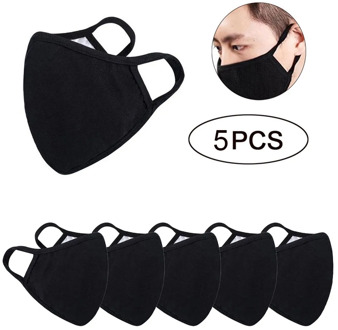 5pcs Windproof Adult Face Cover Dustproof Washable masque Protective Mouth Cover headwear wraps scarves maske dropshipping