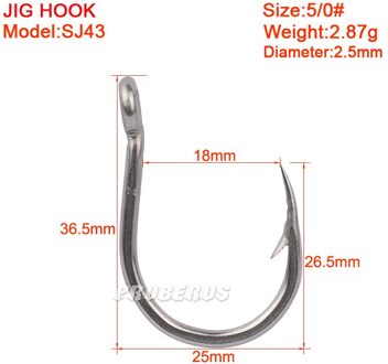 5Pcs Zee Vishaken Vishaak Fly Jig Prikkeldraad Grote Cirkel Karper Haak Koolstofstaal Bas Meerval Vis haak Visgerei