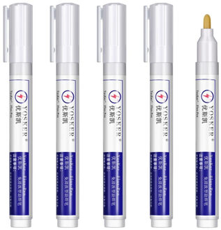 5Pcs Zonnecellen Flux Pen Voor DIY Zonnepaneel Solderen