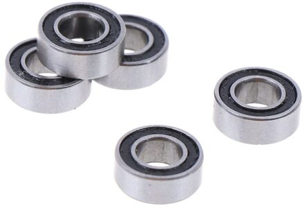5Pcs Zwarte 4*8*3Mm MR84RS MR84-2RS 4X8X3Mm Rubber kogellagers