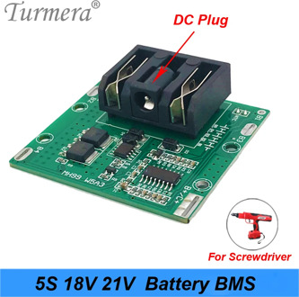 5S 18v 21v 20A Li-ion Lithium Battery BMS 18650 battery screwdriver shura Charger Protection Board fit Turmera NEW high quality