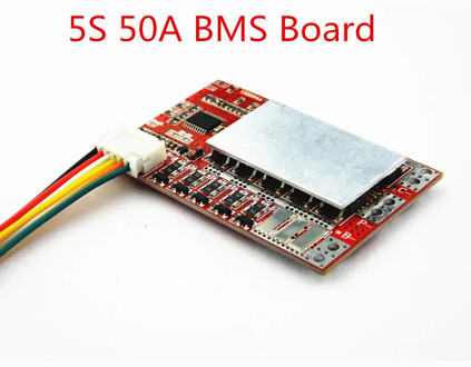 5S 50A BMS Board/ 55A 3.7V Lithium battery protection board/3.2V iron phosphate/LiFePO4 battery BMS board with Balance