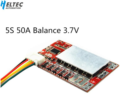 5S 50A BMS Board/ 55A 3.7V Lithium battery protection board/3.2V iron phosphate/LiFePO4 battery BMS board with Balance