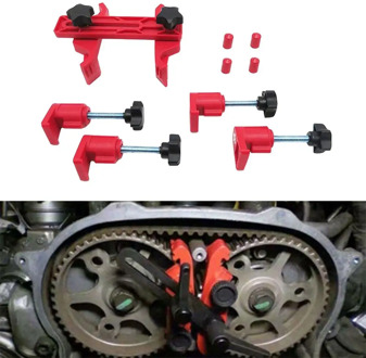 5Set Universal Cam Camshaft Lock Holder Car Engine Timing Sprocket Gear Locking Tool Set