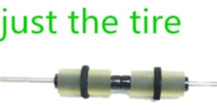 5Sets PA03670-F903 Roller Tire Onderdeel, Permanente Exit Pinch Montage Band Voor Fujitsu Fi-7160 Fi-7260 Fi-7180 Fi-7280