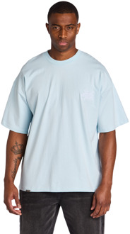 5star T-shirts Heren - Blauw - Maat XL - Katoen Jersey Blue