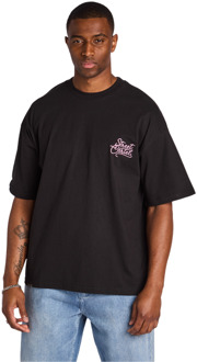 5star T-shirts Heren - Zwart - Maat XS - Katoen Jersey Black