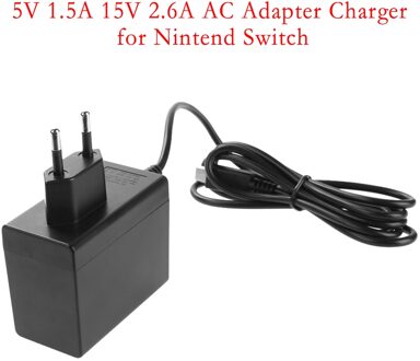 5V 1.5A 15V 2.6A Ac Adapter Oplader Voor Nintend Schakelaar Ns Spelcomputer 100-240V Eu Plug charger Muur Adapter Oplader Voeding