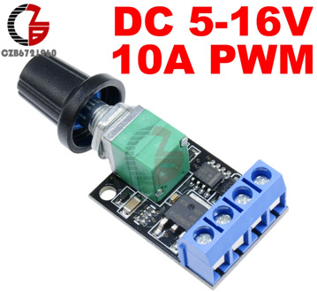 5V 12V 10A PWM DC Motor Speed Controller Governor Stepless Speed Regulator LED Dimmer Speed Control for Home LED Light Control