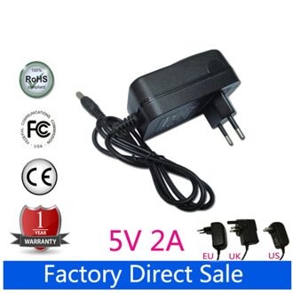 5V 2A Charger Voeding Dc Adapter Voor Ainol Novo 7 Crystal/Vlam/Aurora Ii/elf Ii Tablet Pc